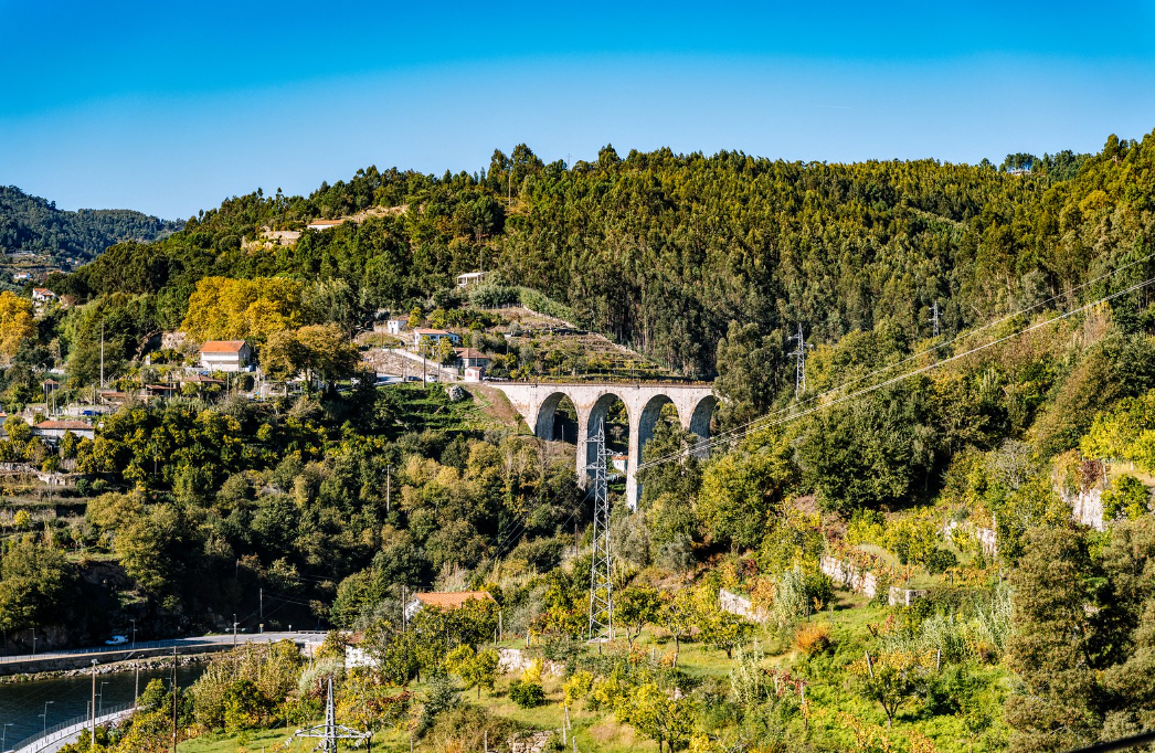 Douro valley train ride